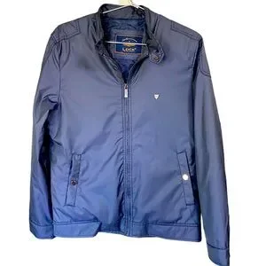 Lock Style Jacket Lock | Jackets & Coats | Lock High End Luxury Couture Mens L Navy Blue ...